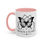 Thumbnail: Different Is Beautiful Boho Print Accent Coffee Mug (11, 15oz)