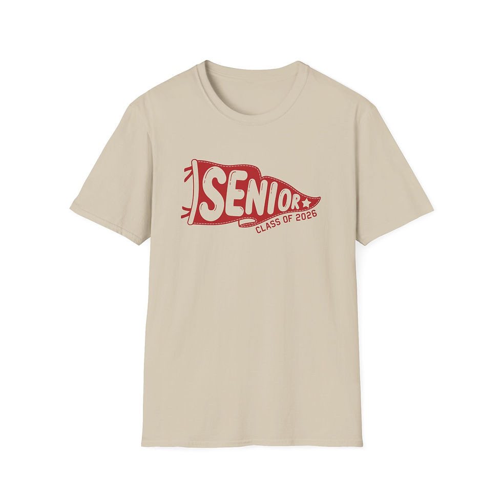 Thumbnail: Senior Class of 2026 Unisex T-Shirt, Graduation Gift, Senior Year Celebration