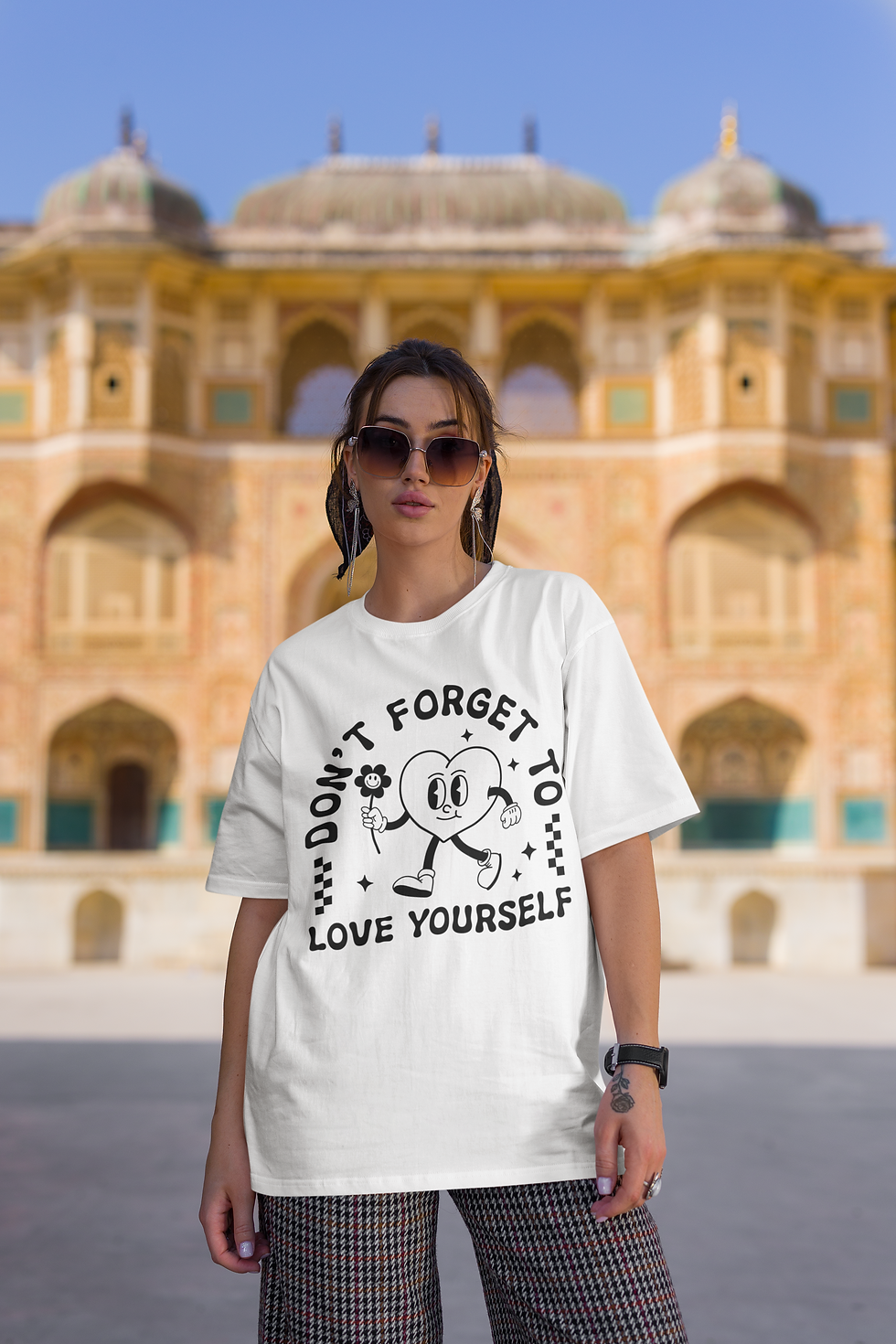 Don't Forget To Love Yourself Front Print Short Sleeve Unisex Softstyle T-Shirt