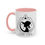 Thumbnail: Start Today Boho Style Print Accent Coffee Mug (11, 15oz)