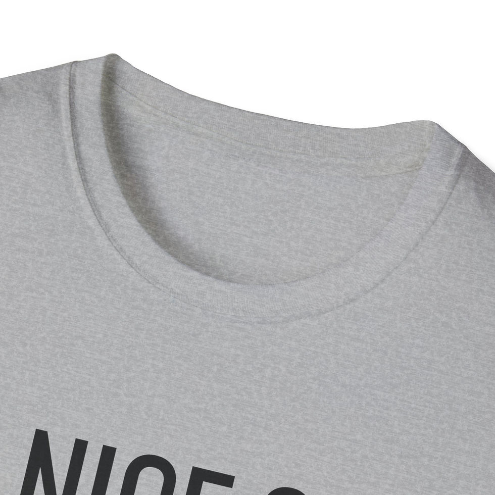 Thumbnail: Do Nice Sh!t Front Print Short Sleeve Unisex Softstyle T-Shirt