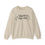 Thumbnail: Manifest That Sh!t Front Print Long Sleeve Unisex Crewneck Sweatshirt
