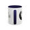 Thumbnail: Love Yourself Boho Print Accent Coffee Mug (11, 15oz)