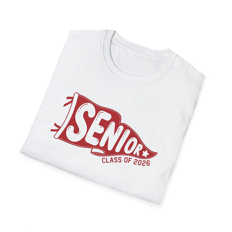 Thumbnail: Senior Class of 2026 Unisex T-Shirt, Graduation Gift, Senior Year Celebration