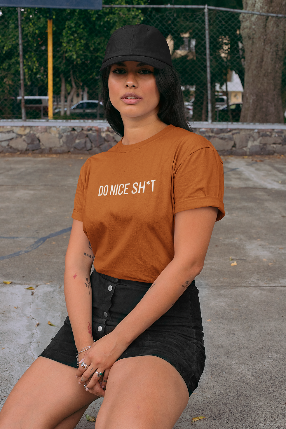 Do Nice Sh!t Front Print Short Sleeve Unisex Softstyle T-Shirt