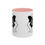Thumbnail: Self Love Club Boho Print Accent Coffee Mug (11, 15oz)