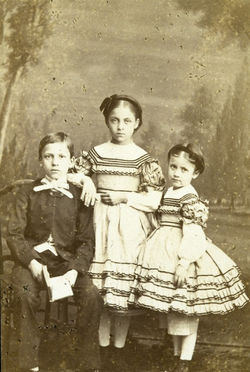 Três dos filhos de Pasteur