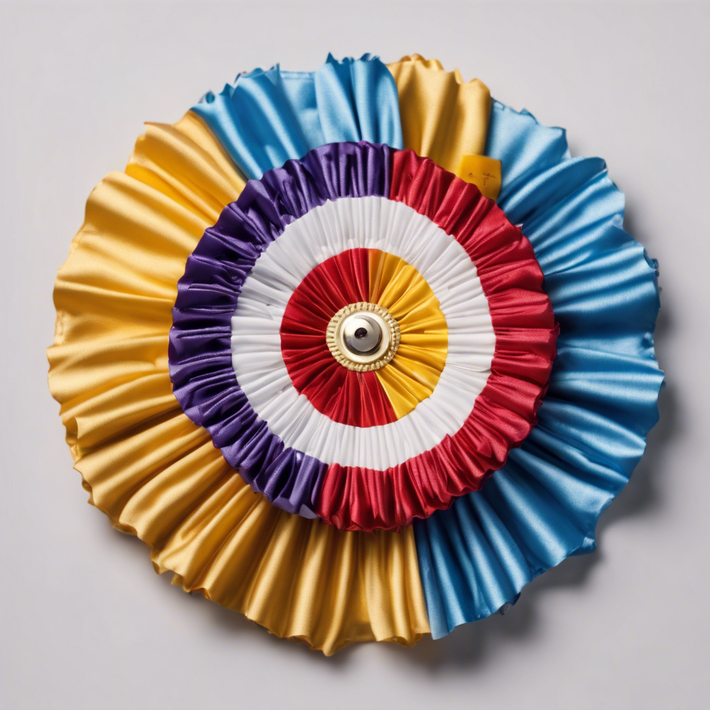 Vibrant Dog Show Rosette