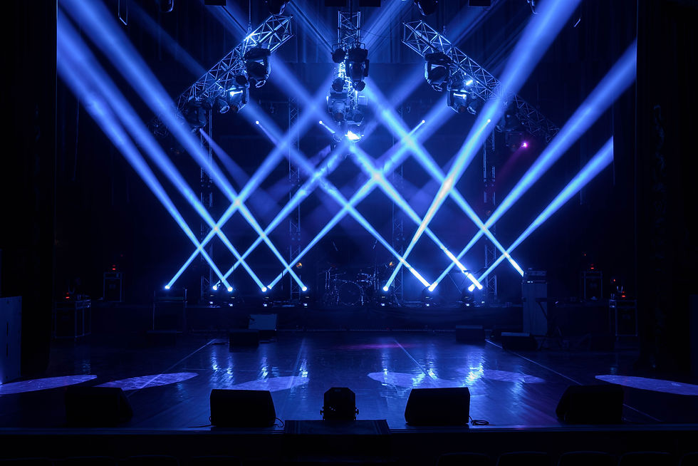 stage lights, stage lighting