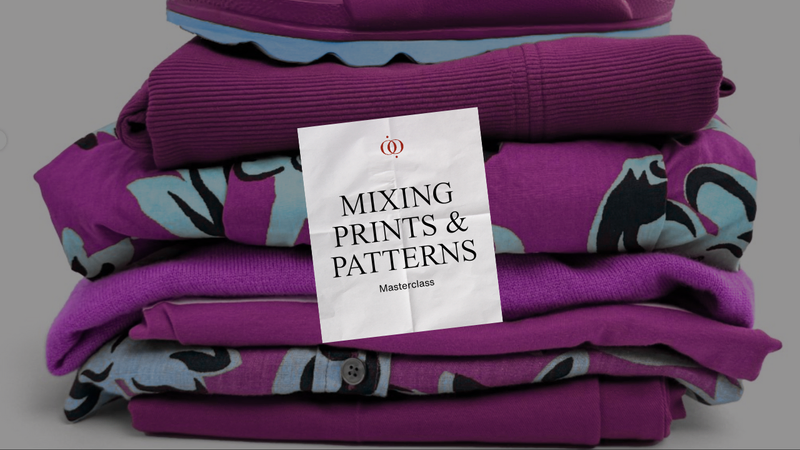 cover fro Mixing prints and patterns 