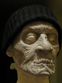 Sculpture, zombie, maquillage, sfx, jako lanterne