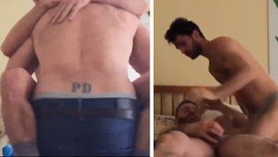 Dominant Off-duty cop spends time with a gay relative