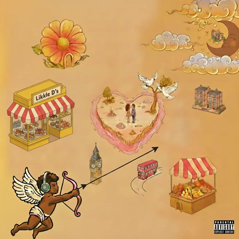 cover artwork for single release Land of Love