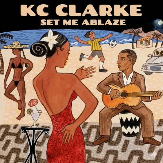 KC-Clarke's Set Me Ablaze cover artwork