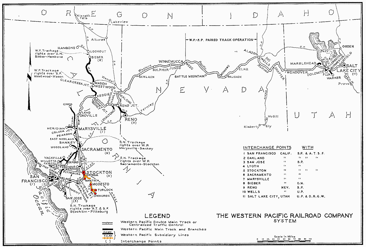 WP System Map 1965