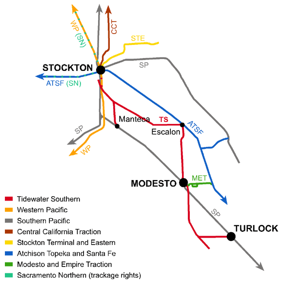 TS interchange map