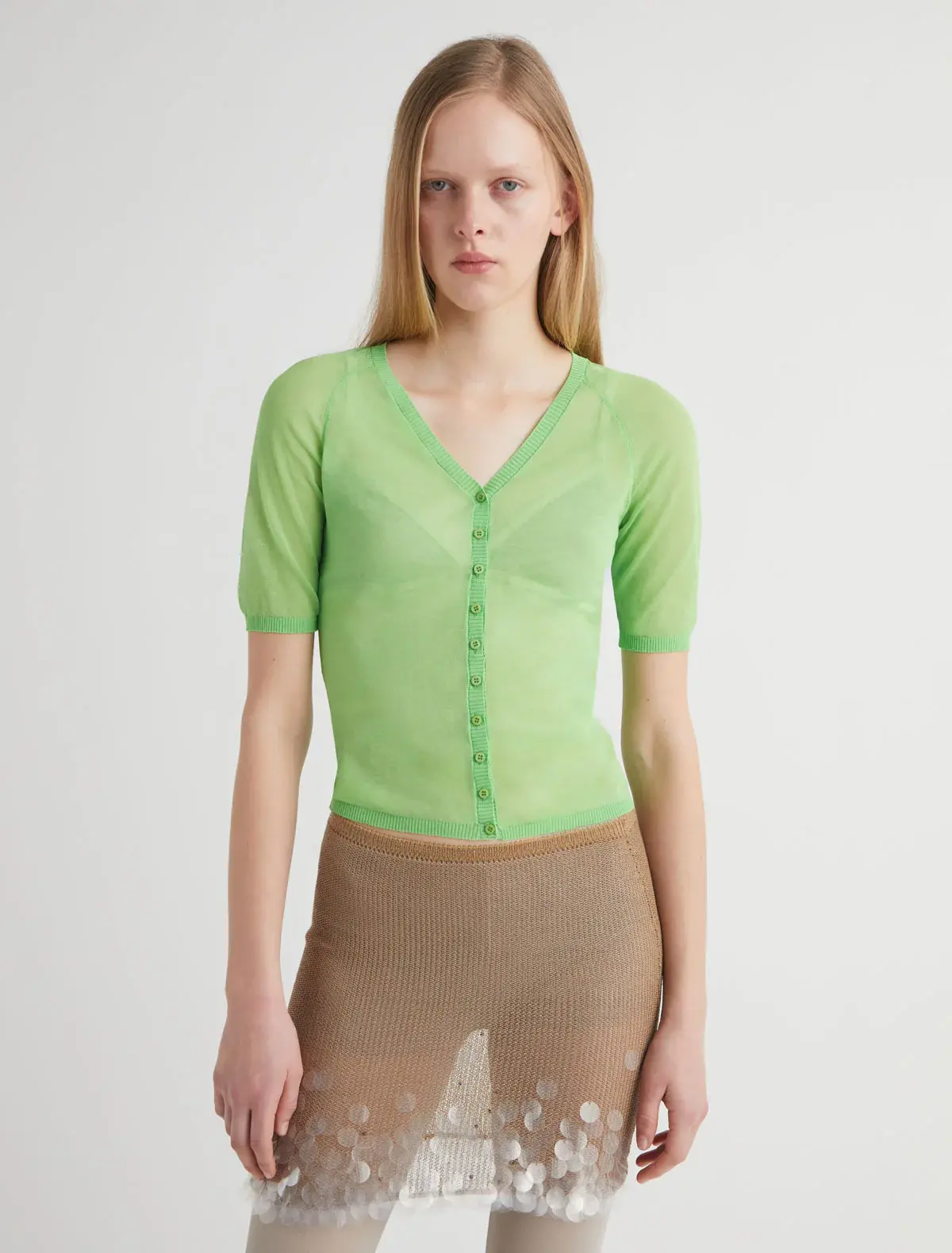 Paloma Wool / "NICE" TOP / GREEN