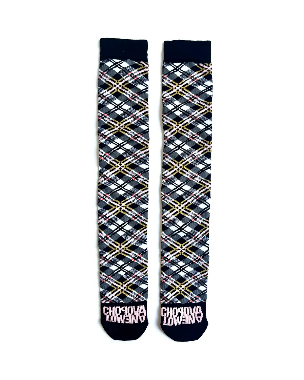 CHOPOVA LOWENA / PREPPY PLAID LONG SOCK / MULTI