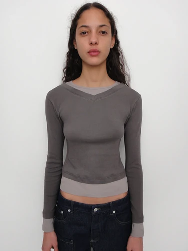 GIMAGUAS / SAM T-SHIRT / LIGHT GREY | THE FOUR-EYED SHOP