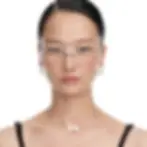 Thumbnail: YVMIN x SHUSHUTONG / Metal Bowknot Glasses / Silver