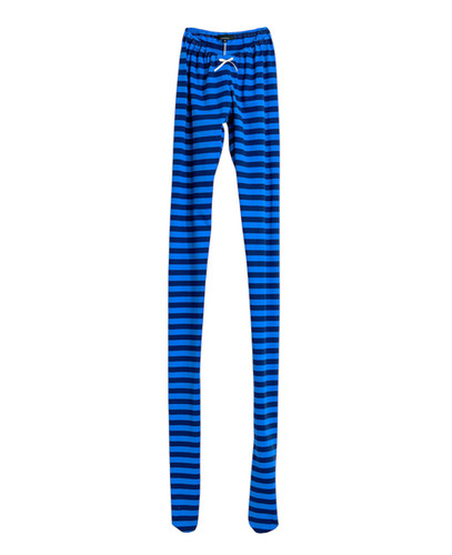 パンツ Ans Dotsloevner Ans Dotsloevner / DOLL TIGHTS / BLUE STRIPE | THE FOUR-EYED SHOP