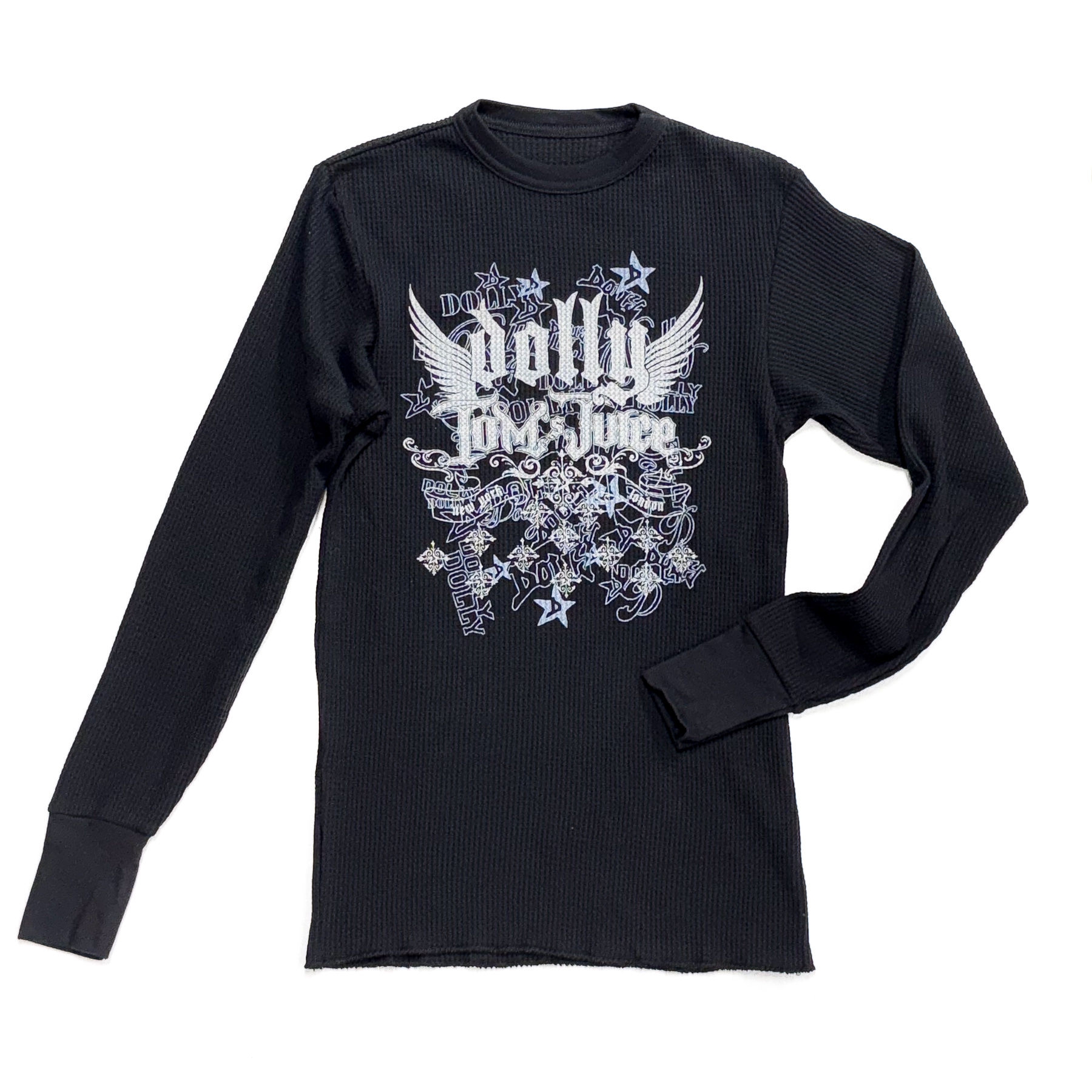 DOLLY / TOMS JUICE LS THERMAL / BLACK