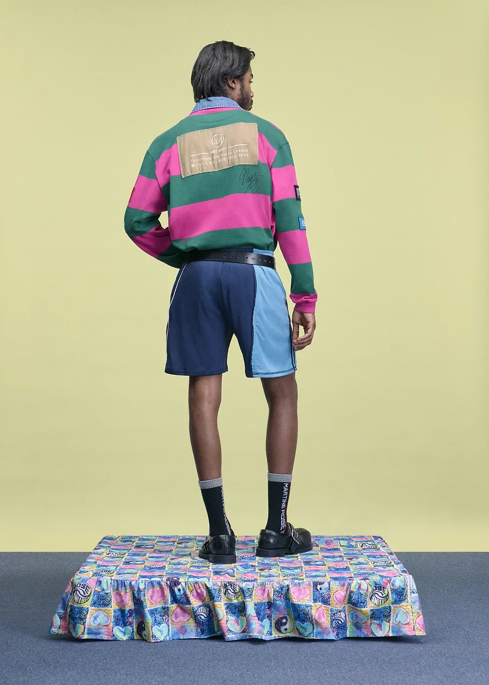 サムネイル： Martine Rose / RUGBY POLO / PURPLE