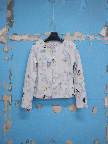 Ashley williams カーディガン　Sサイズ Ashley Williams / THERMAL CARDIGAN / GREY “DAY IN THE LIFE” | THE