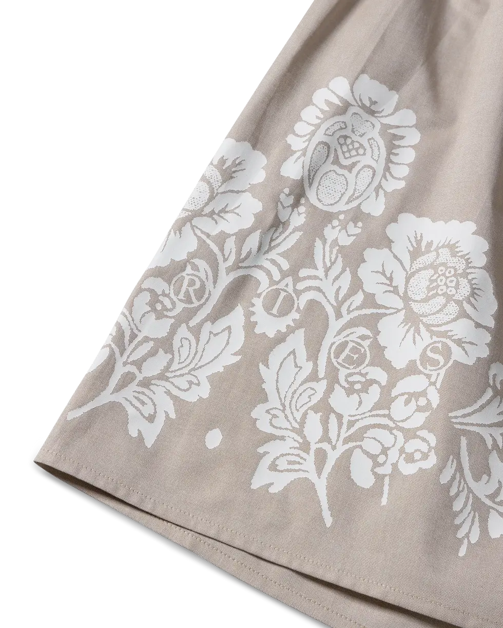 Thumbnail: Aries / Lace Print Boxer Shorts / Brown