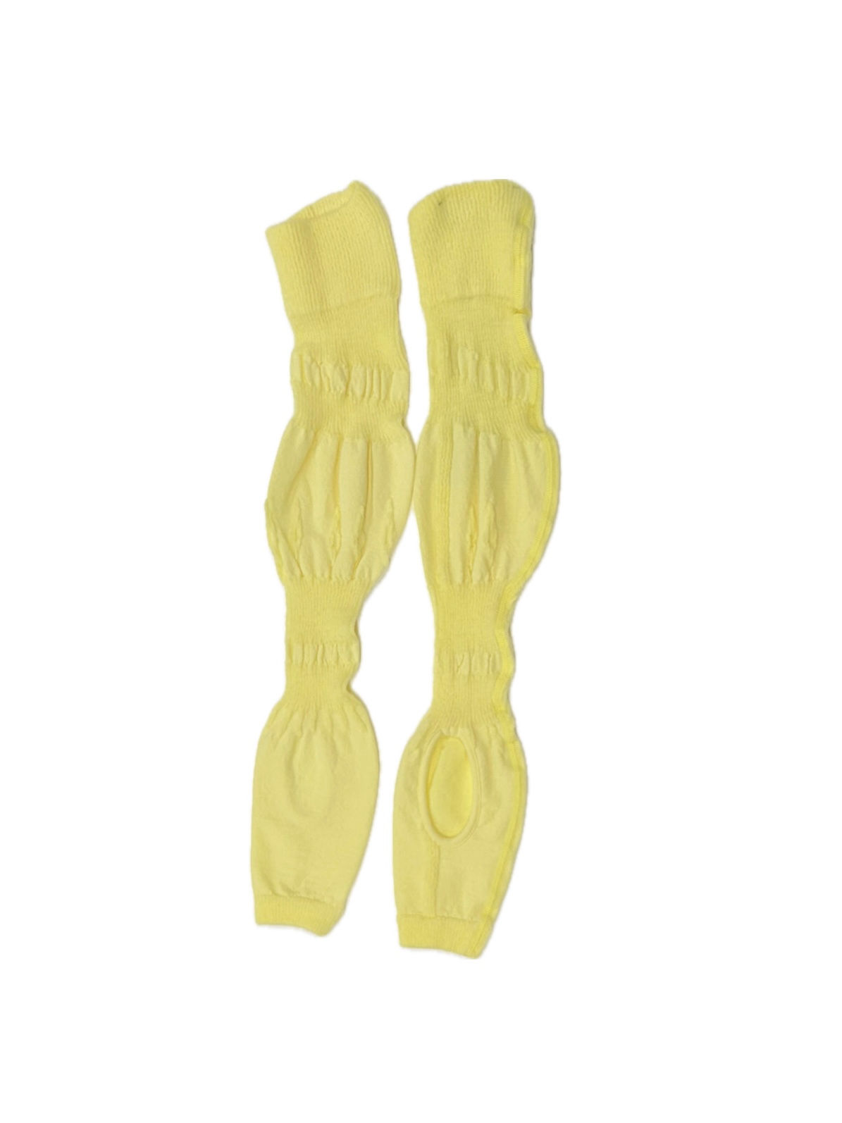 Paolina Russo / FOOTLESS SOCKS / PASTEL YELLOW