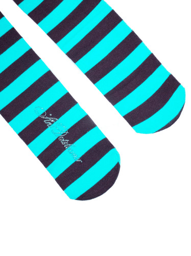 Ans Dotsloevner / STRIPE SOCKS / BLUE | THE FOUR-EYED SHOP