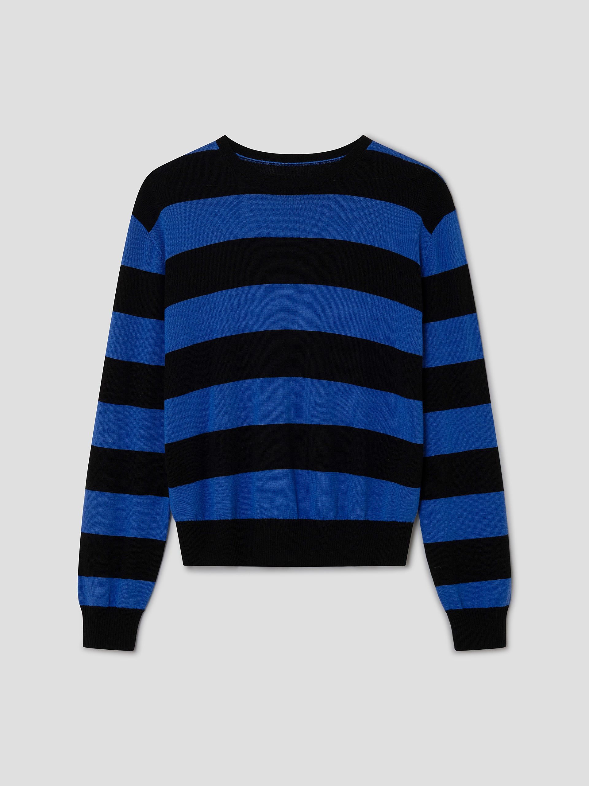 GIMAGUAS / FRAN STRIPES JUMPER / BLUE/BLACK