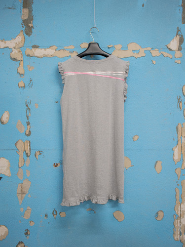 Ans Dotsloevner / CHILDHOOD WRAPPING DRESS / GRAY | THE FOUR-EYED SHOP