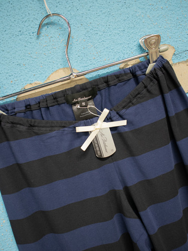 Ans Dotsloevner / DOLL TIGHTS / NAVY STRIPE | THE FOUR-EYED SHOP