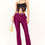 縮圖：NODRESS / Amaranthstretchy pants