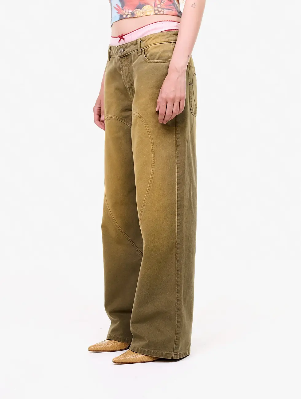 サムネイル： carne bollente / "LOVE PANTS FOREVER" PANTS / OFF KAHKI