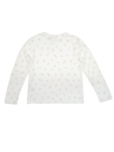 Ans Dotsloevner / BABY LONG SLEEVE / WHITE BEAR | THE FOUR-EYED SHOP