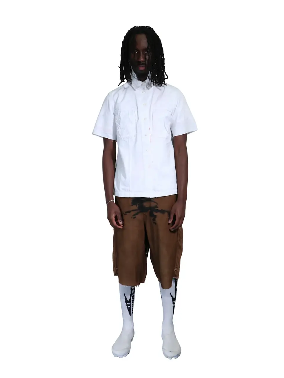 縮圖：PROTOTYPES / BERMUDA  DENIM PANTS / BROWN