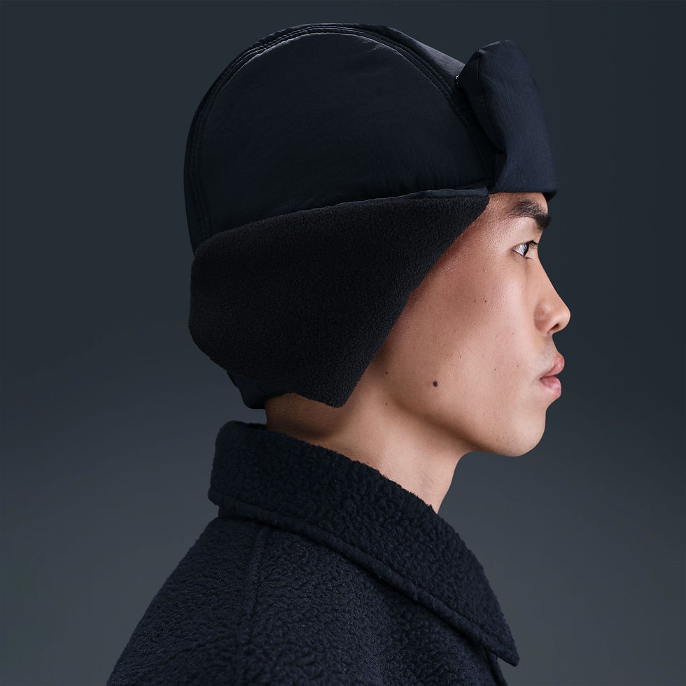 サムネイル： NIKE / FLY CAP PUFFER TRAPPER / BLACK