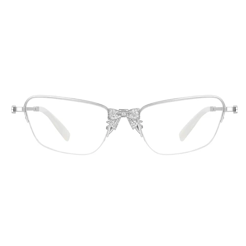 YVMIN X SHUSHUTONG / METAL BOWKNOT GLASSES / SILVER | THE FOUR