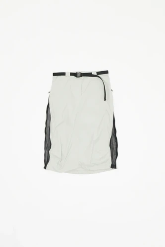 GR10K / ARC SKIRT / PALE GREY | THE FOUR-EYED SHOP