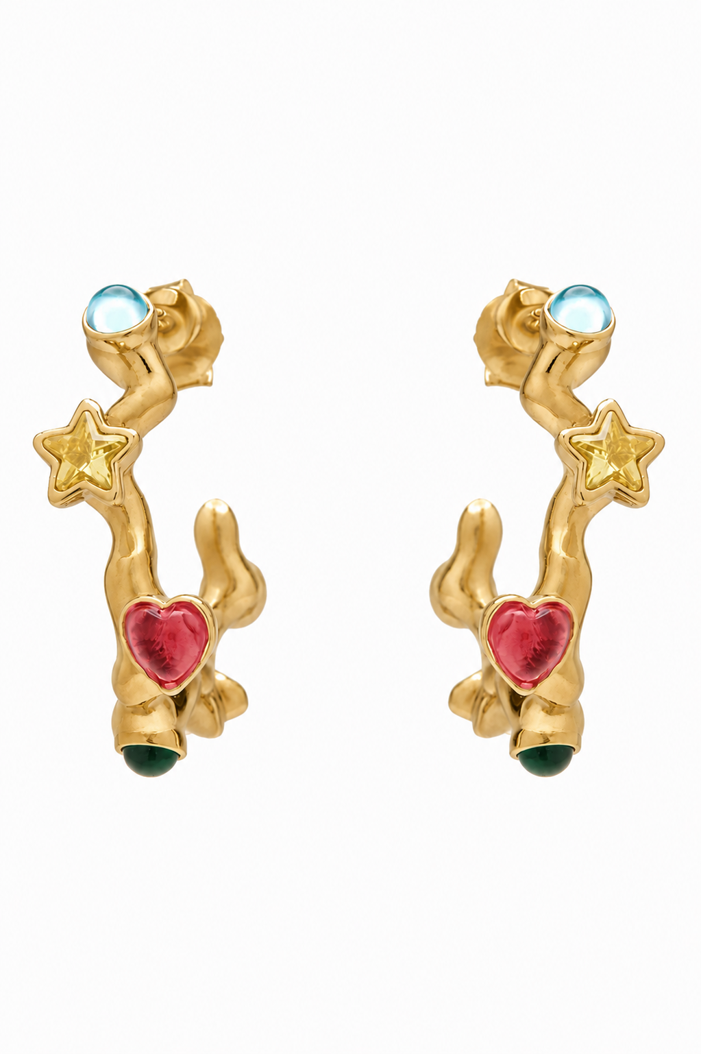Collina Strada / FLORENCE EARRINGS / GOLD MULTI