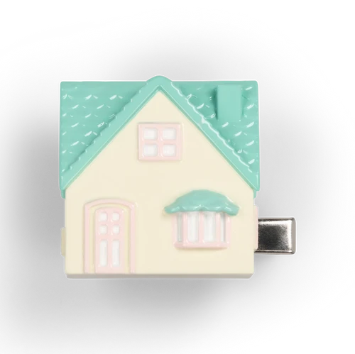 Ashley Williams / HAIR CLIP DOLL HOUSE / GREEN | THE FOUR-EYED SHOP
