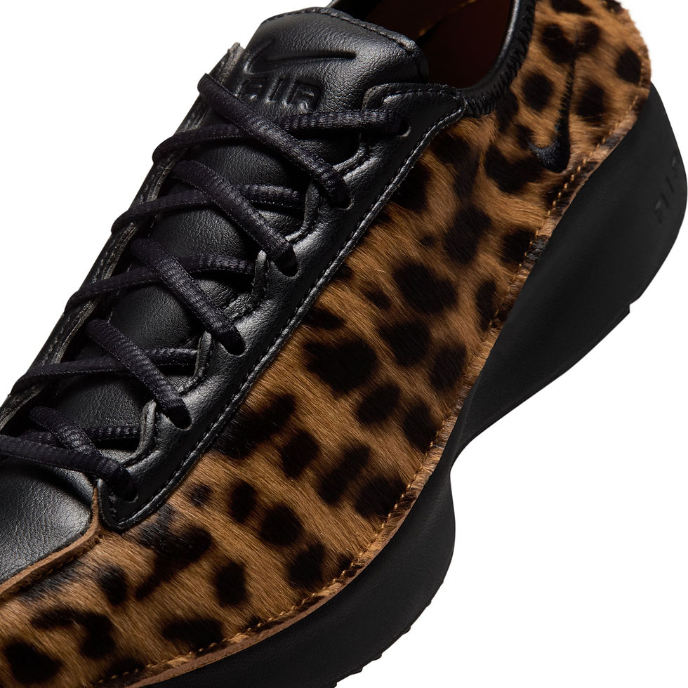 サムネイル： NIKE / AIR SUPERFLY LX PONY HAIR LEATHER / FLUX BLACK