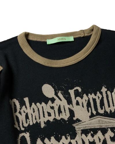 Aries / Relapsed Heretic Baby LS Tee / Multi | THE FOUR-EYED SHOP