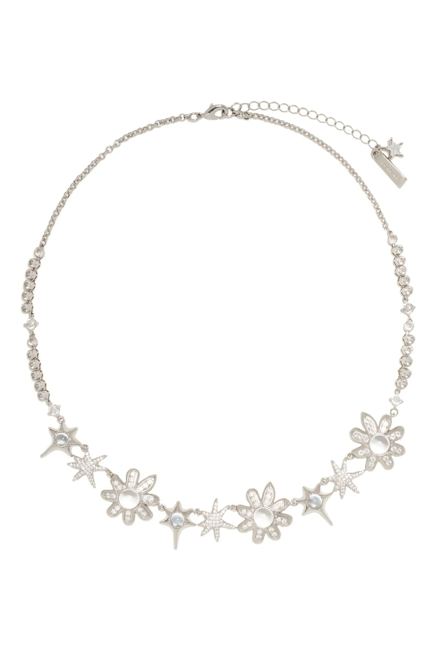 Collina Strada / MEADOW NECKLACE / CRYSTAL CLEAR