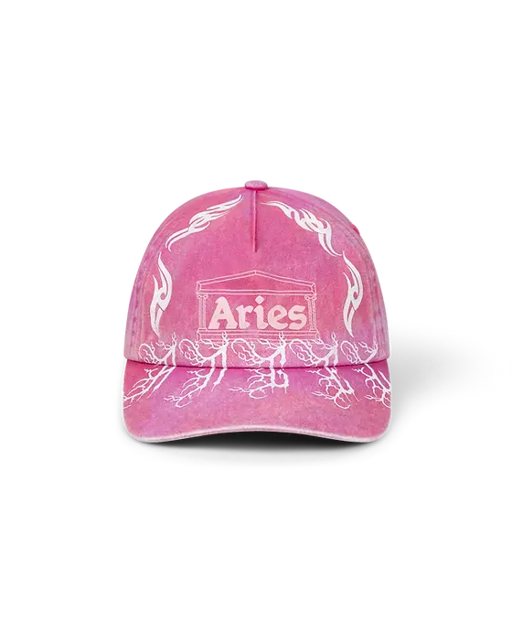 Aries アリーズ　ファー　キャップ ARIES / Camo Angel Temple Cap / Pink | THE FOUR-EYED SHOP