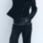 섬네일: RoomSERVICE / SHEEPSKIN GLOVES WITH SILVER EMBELLISHMENT / BLACK