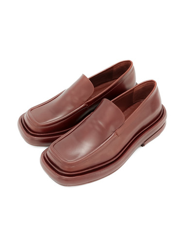 ECKHAUS LATTA / STACKED LOAFER / TABAC POLIDO | THE FOUR