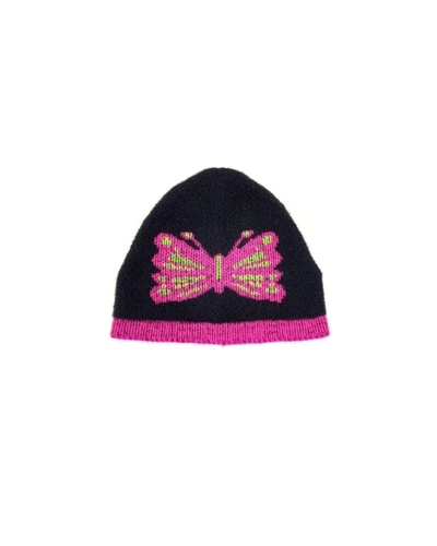 CHOPOVA LOWENA / Cyber Butterfly Beanie / Black Multi | THE
